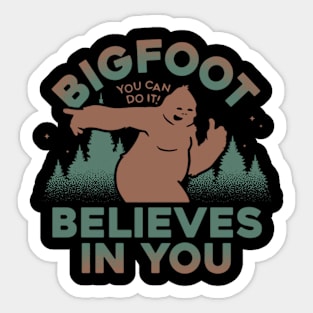 You can do it believes in you Sticker